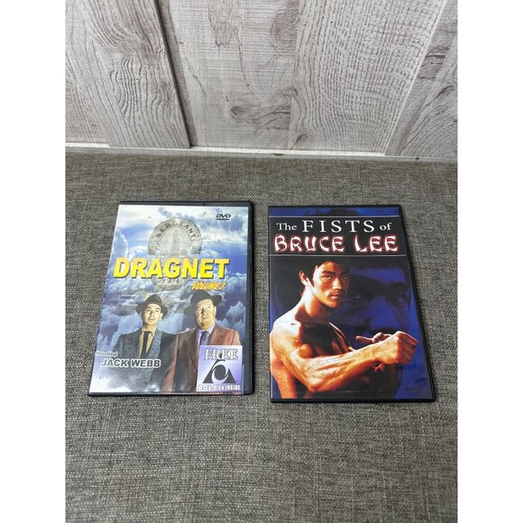 Classic DVD Movie Collection Lot of 12 Dick Tracy Bruce Lee Dragnet and More - Picture 6 of 7